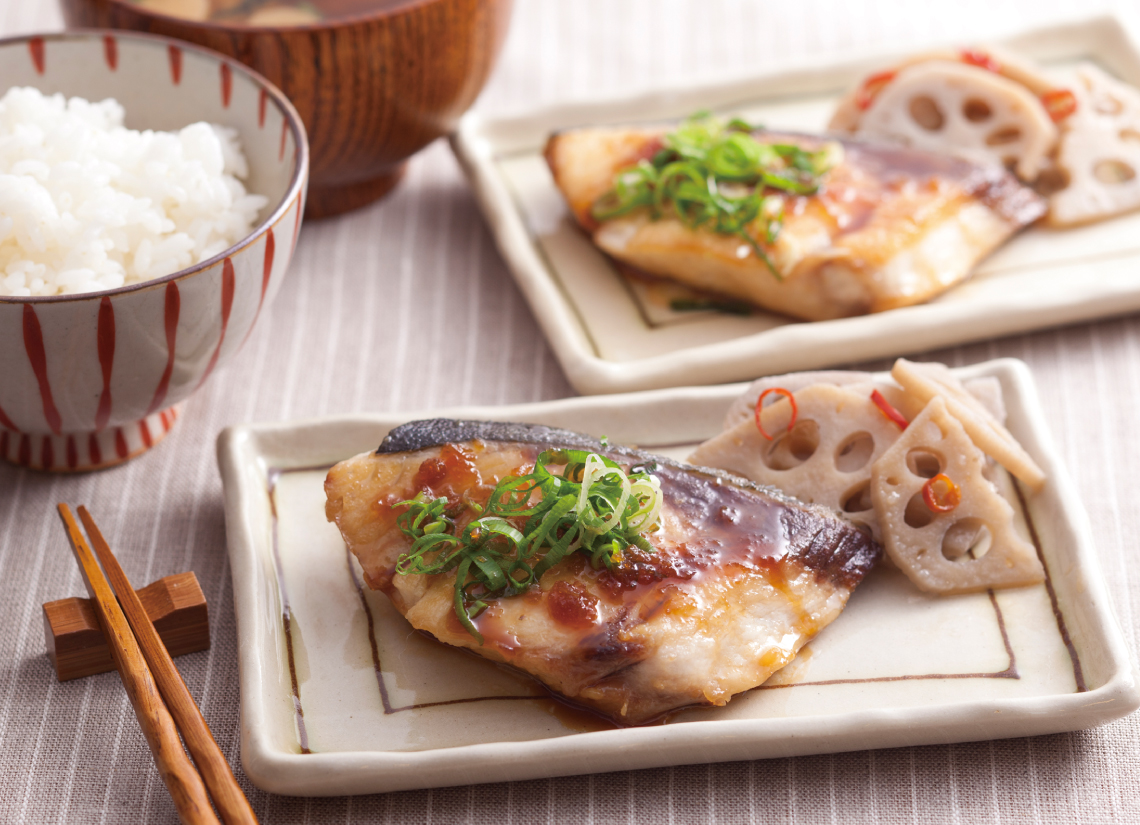 めんつゆとお酒だけ！ブリの照り焼き