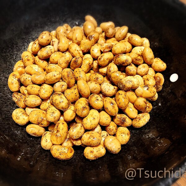 節分おつまみ！煎り大豆で『ハニーローストソイビーンズ』