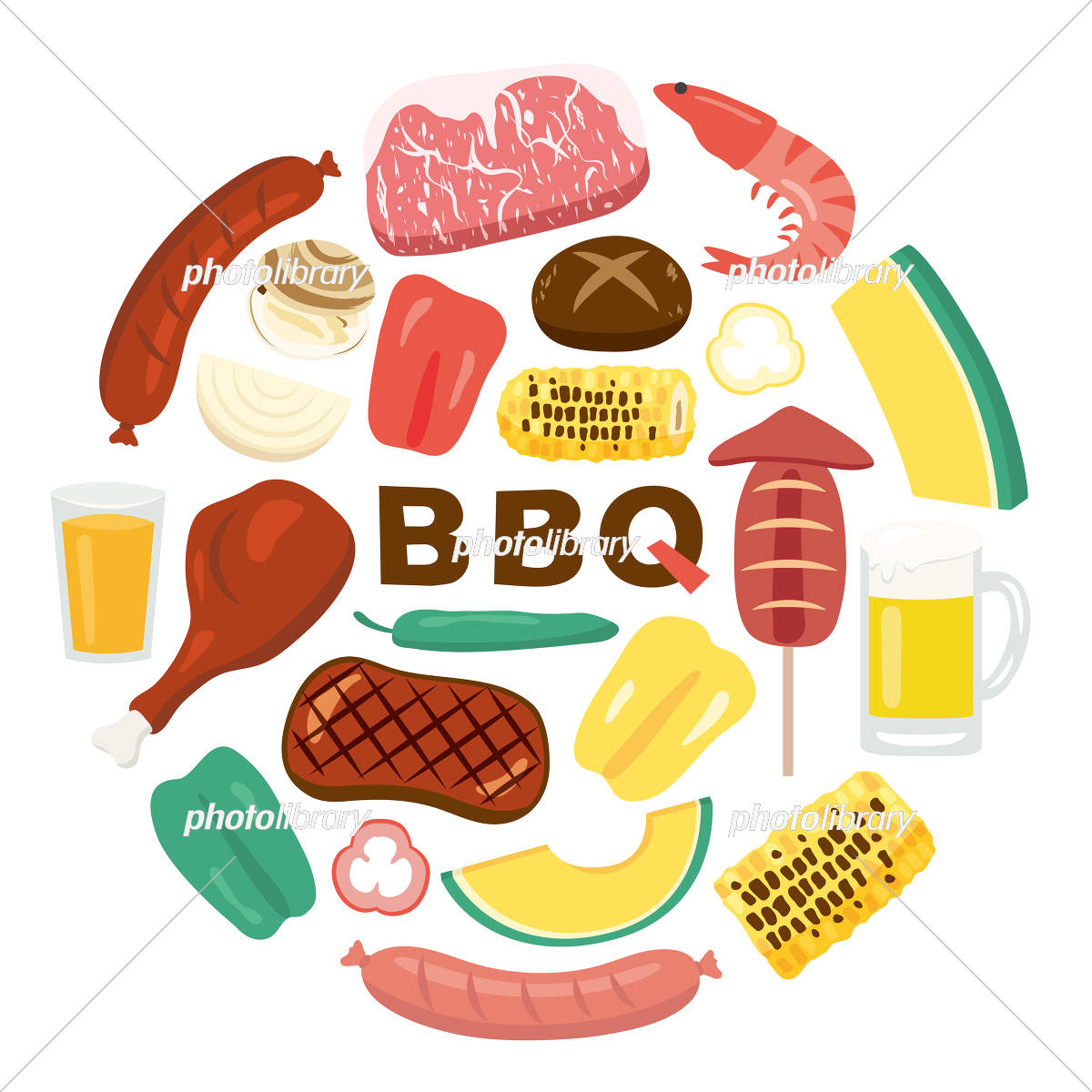 フリーイラストまな板の上の焼肉用の牛肉パブリックドメインQ：著作権フリー画像素材集