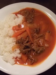 ルーを使わずに作れる シンプルハヤシライス