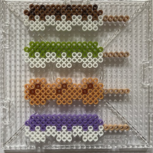 やってみよう!アイロンビーズ 35 ~クリームソーダ~ボーネルンドショップ そごう横浜店ブログボーネルンドショップ