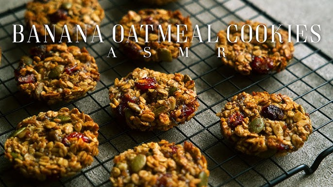 簡単！フライパンで作るバナナオートミールソフトクッキーのレシピTikTok