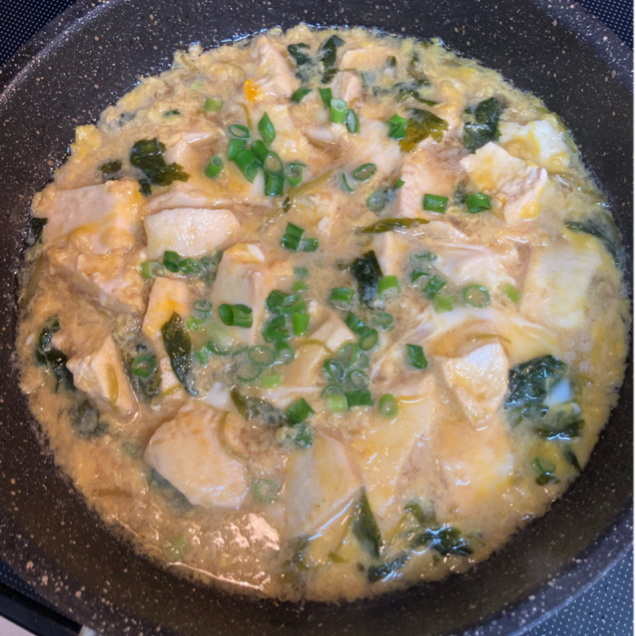 卵豆腐と三つ葉の冷たいお吸い物