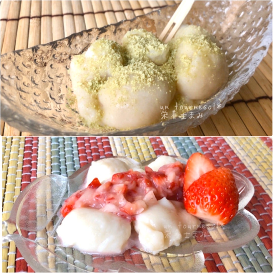 スーパーカップで和菓子作り 牛乳と片栗粉あれば「きなこわらび餅」出来るって!ひたすら混ぜて練る!『あたらしい日日』こんな時代のニューノーマルな暮らし方。食と農、生活情報をお届けします