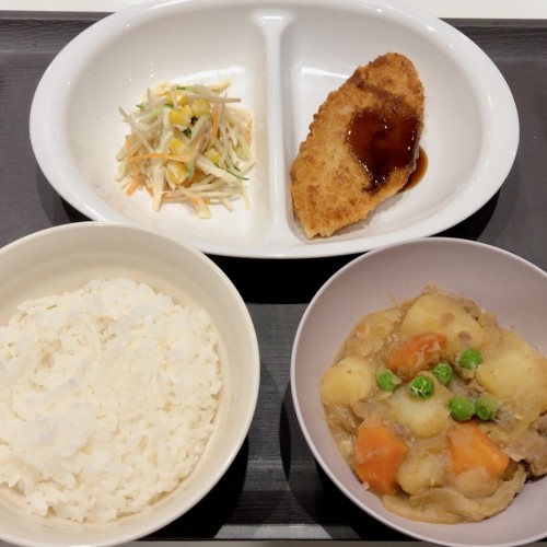 もちもち食感！肉じゃがおやききっずごはん