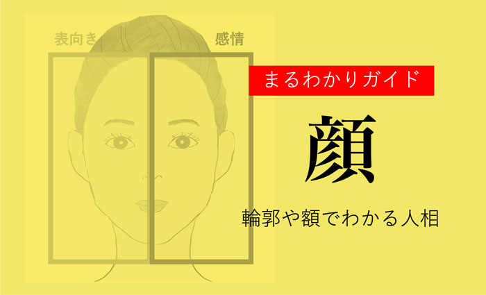 顔の形や特徴・おでこ等でわかる人相【観相学】 - zired