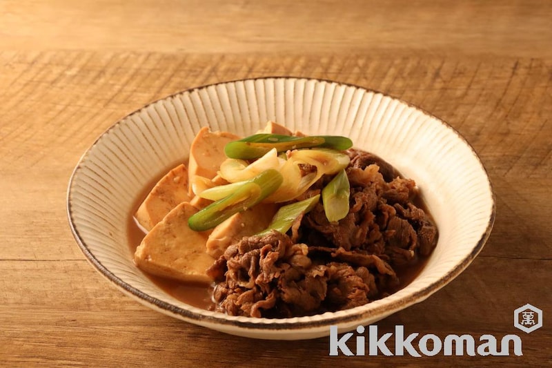 キッコーマン うちのごはん すきやき肉豆腐 を食べてみました目指せお得マスターe