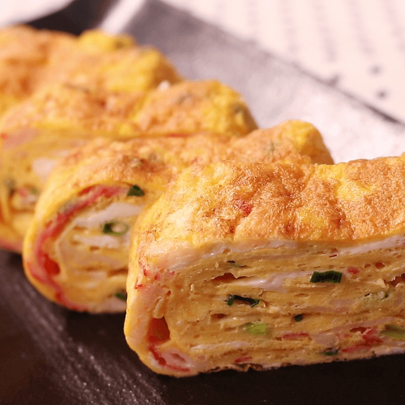 簡単！「まかない明太子」入りダシ巻き卵