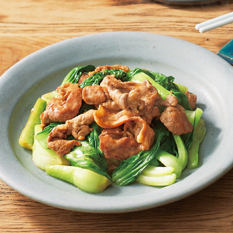 簡単♪チンゲン菜と玉子のオイスター炒め