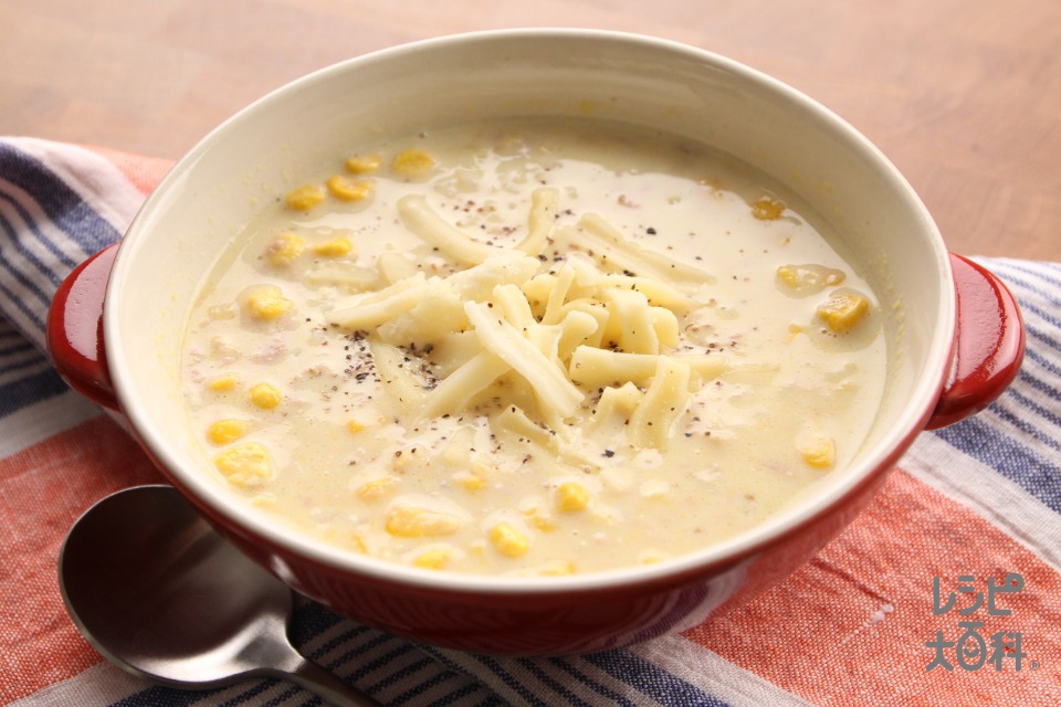 ジャガイモとコーンのツナ＆マヨ炒め