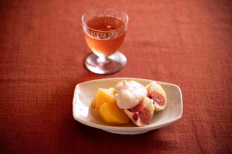 ズボラ飯♪豆腐と塩辛の丼