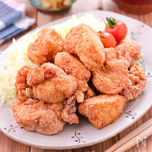 にんにく不使用 国産鶏むね肉の塩こうじからあげ無印良品