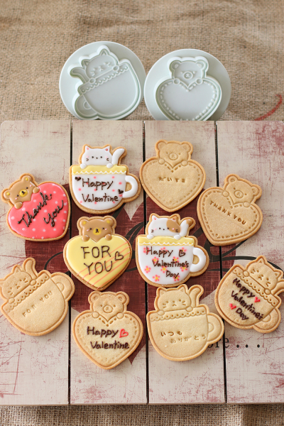 スタンプクッキー型に♪サクサククッキー生地