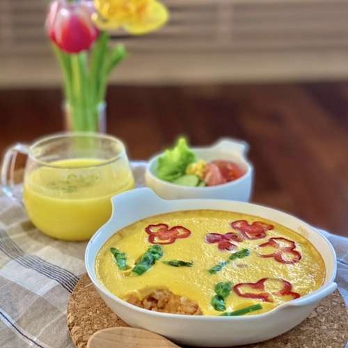 お好み焼き風オムライス レシピ 河野 雅子さん みんなのきょうの料理