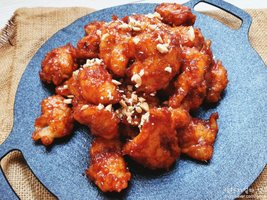 韓国バラエティ ユンステイ 野菜のかき揚げとタルタルソースの再現レシピ韓国ブログと犬