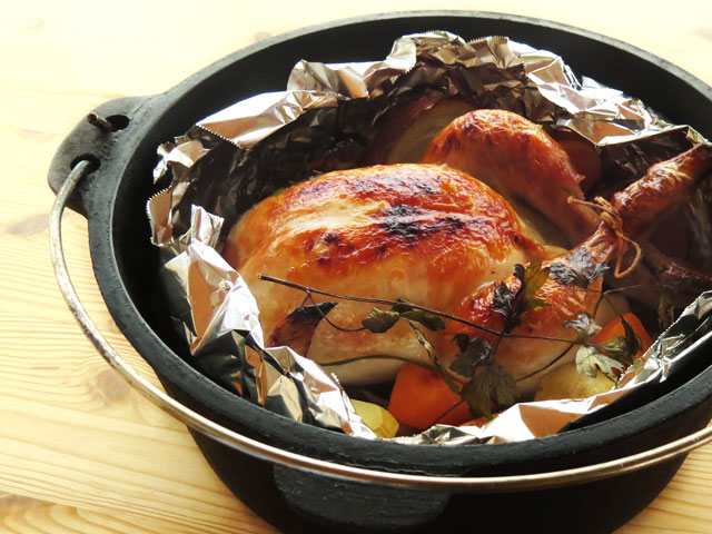 レシピ BBQコンロで作る簡単なチキンのローズマリー焼き湘南で暮らすキャンパーのブログ