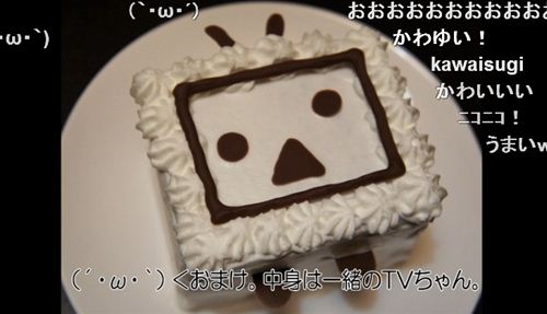 誕生日、ケーキ、おめでとう AAセットAsciiArt*AsciiArt