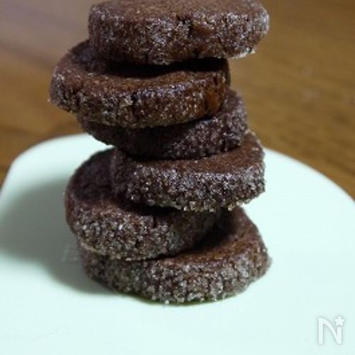 サックサク♡チョコレートアイスボックスクッキーの作り方 Icebox Cookies Recipe