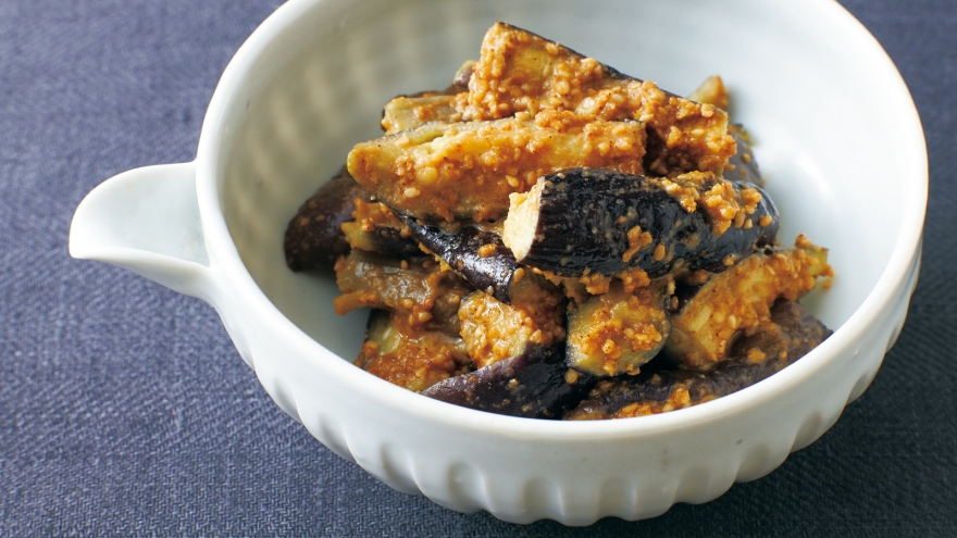 なすとバルサミコ酢のマリネ