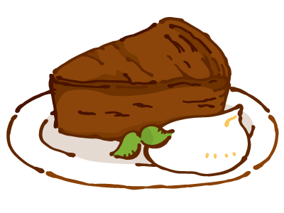 材料4つ 本格♥超濃厚しっとり!!悶絶の生ガトーショコラ