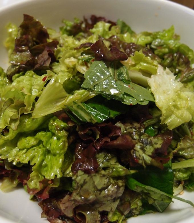 彼も絶賛!焼肉屋さんの!?サンチュサラダ レシピ・作り方 by naonyan5967 - 楽天レシピ