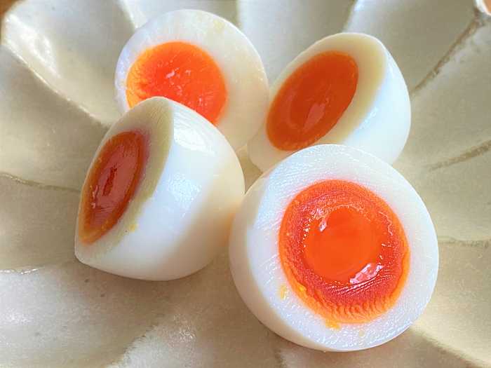 コンビニ風の味付け! 塩味のゆで卵