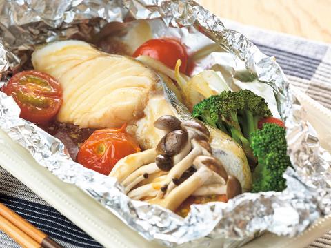 骨なしタラのバターホイル焼き