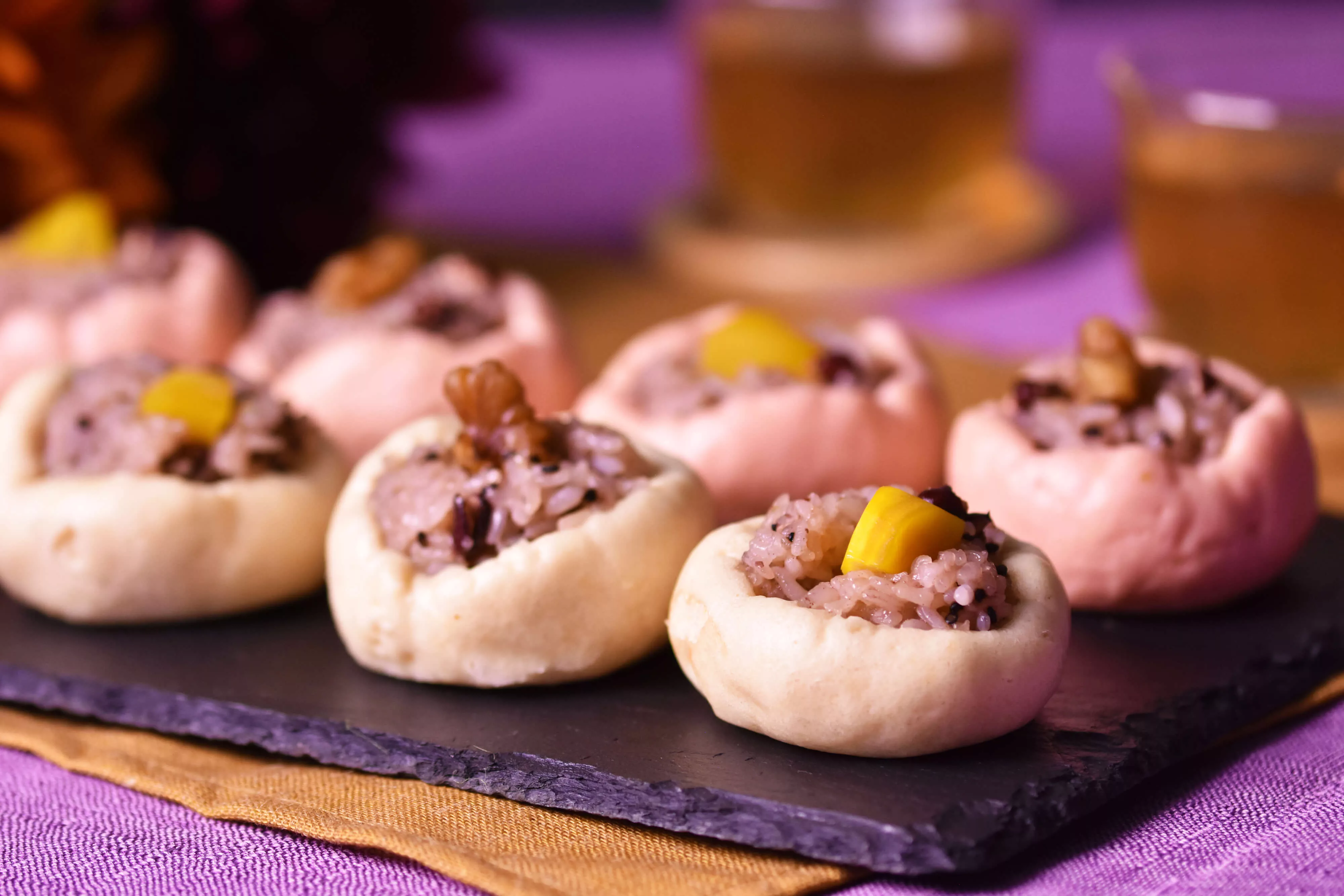 ナスラックキッチン 簡単紅白まんじゅう料理・レシピ検索サイト