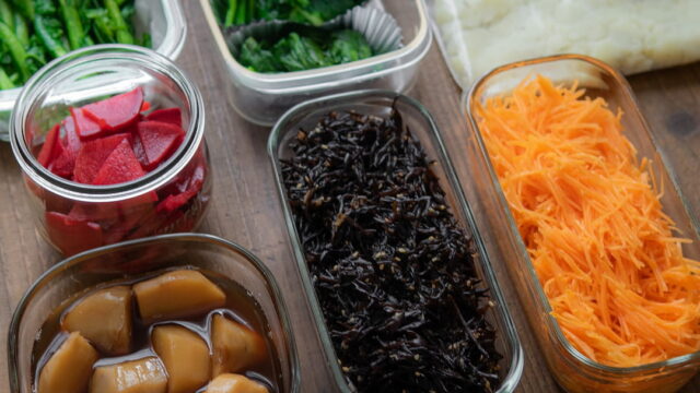 ずいきの下ごしらえ保存炊き方