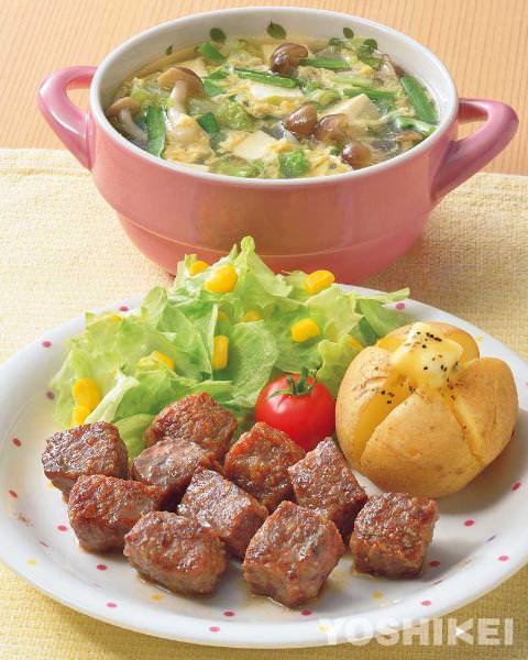 サイコロステーキ 2023-05-22menuble 献立アプリ