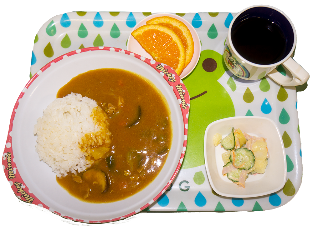 🍆夏野菜サラダ🥒🍅太陽の子保育園東京都羽村市