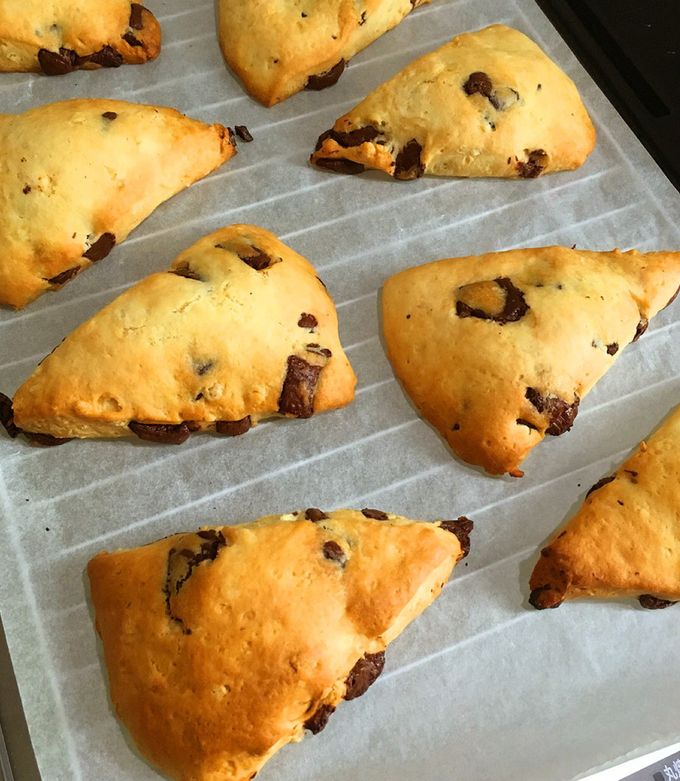 スタバ風☆簡単チョコスコーンby popoponsクックパッド簡単おいしいみんなのレシピが392万品