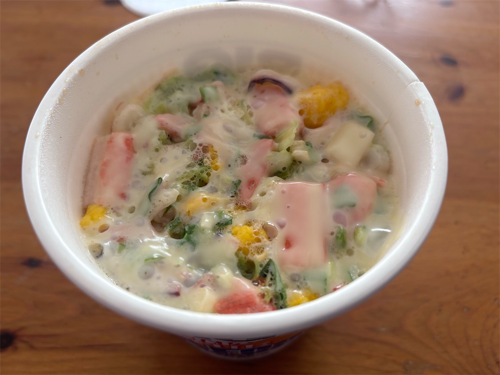 魔改造シーフードヌードル 77g ×20個 日清食品 明太チーズ海鮮もんじゃ味 日清 魔改造カップヌードル シーフードヌードル コク旨明太チーズ海鮮もんじゃ!?趣味カップ麺、朝食オートミール、時々ミュージシャン