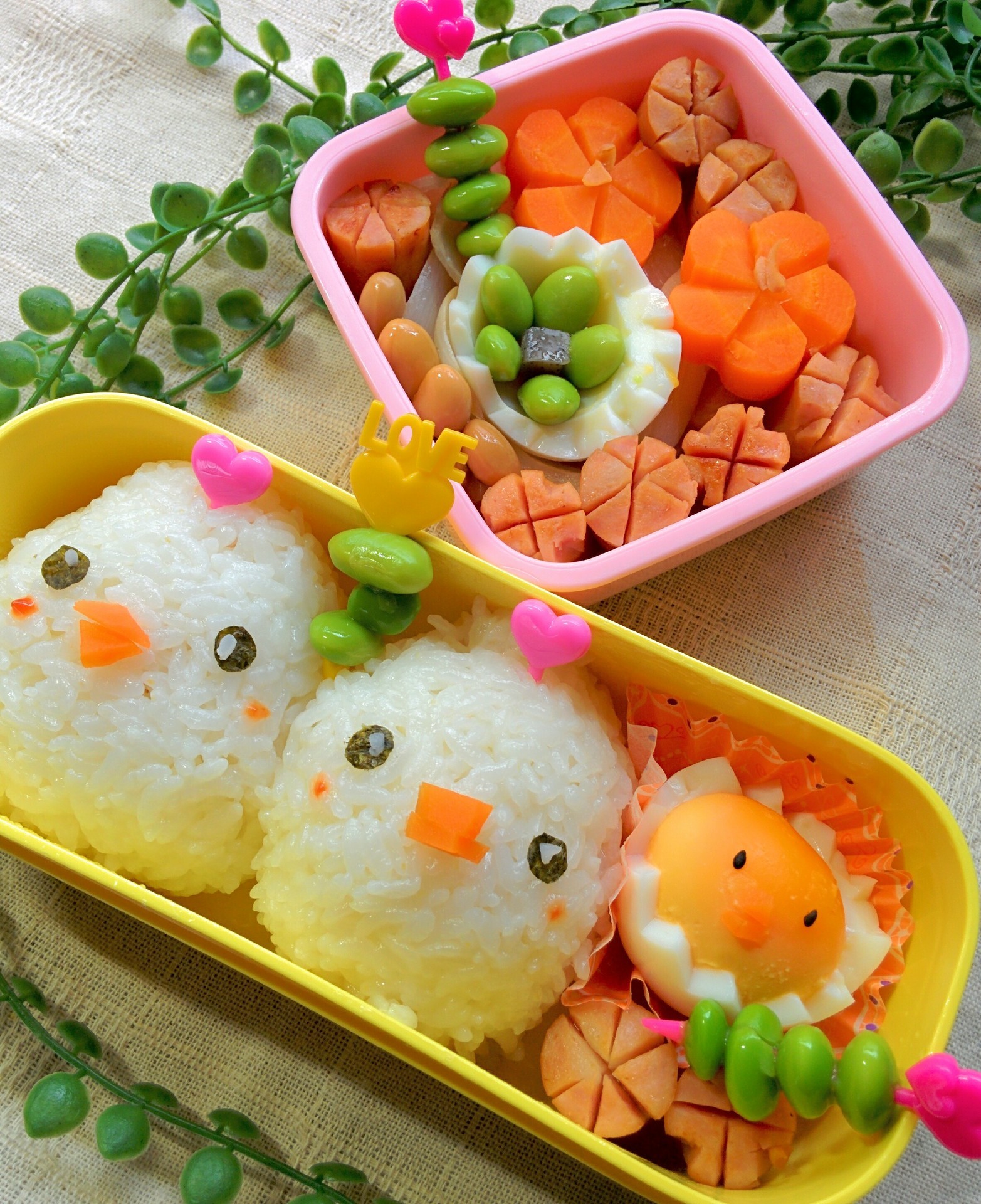 アーネストP10倍 お弁当 グッズ nicoキッチン うさぎとひよこのmini×2 おにぎりセット A-76901キャラ弁 お弁当 おにぎり遠足 運動会 かわいい 誕生会 : 本舗オンラインストア Yahoo!店 - 通販 - Yahoo!ショッピング