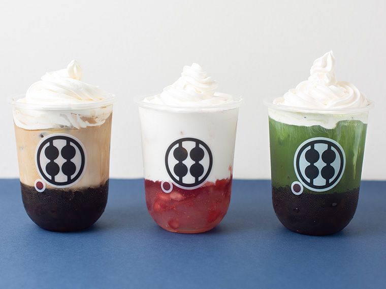 わらび餅ドリンク WARAPi わらピ和菓子 竹久夢二本舗敷島堂株式会社 岡山