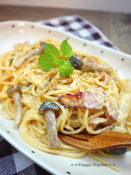 シーフード和風クリームパスタ 漁師めし 海道屋だし・珍味・海産物通販の海道屋 －海道物産オンラインショップ－