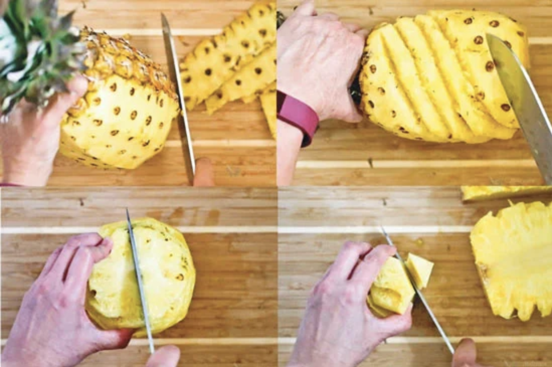 下村工業 パイナップル カッター フルベジ パイナップルカッター 回転 輪切り皮むき 芯取り くり抜き スライス ハンドル式 簡単 手軽:リビングート ヤフー店 - 通販 - Yahoo!ショッピング