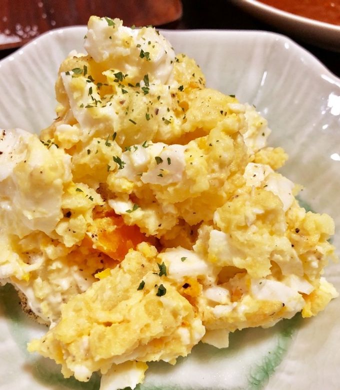ゆで卵のポテトサラダ