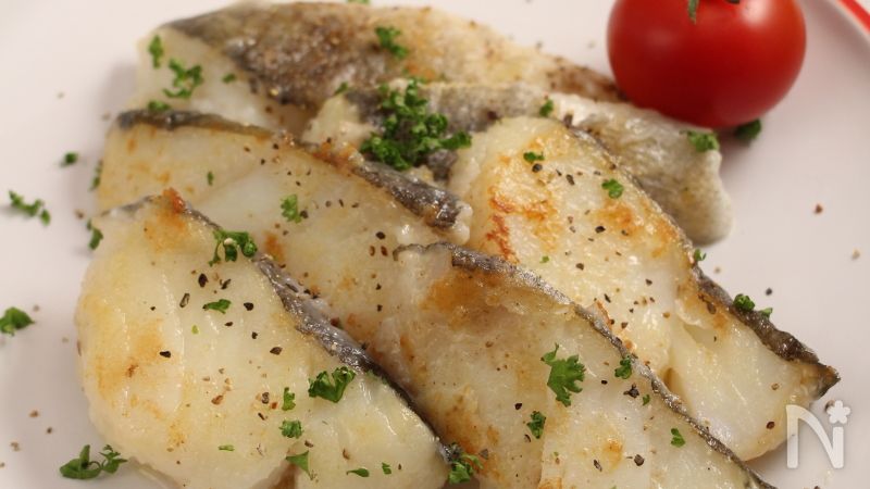 たらと夏野菜のガーリックソテ