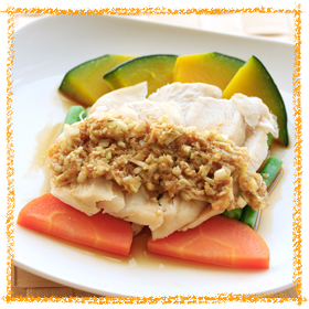 蒸し鶏の香味ソースがけ よだれ鶏by ☆ノンタック☆クックパッド簡単おいしいみんなのレシピが392万品