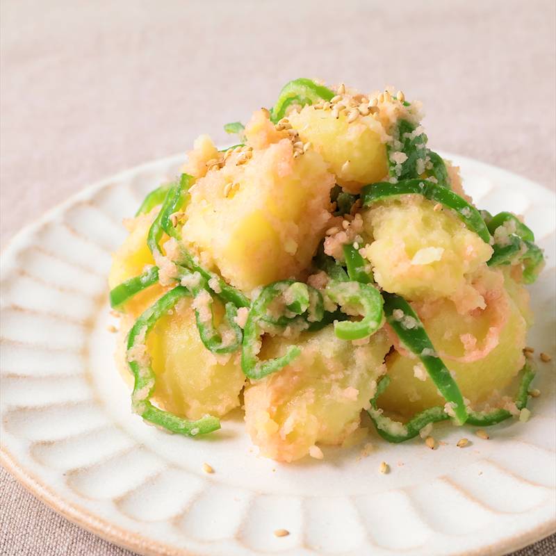 新じゃがの明太サワークリームポテサラレシピサイトNadia