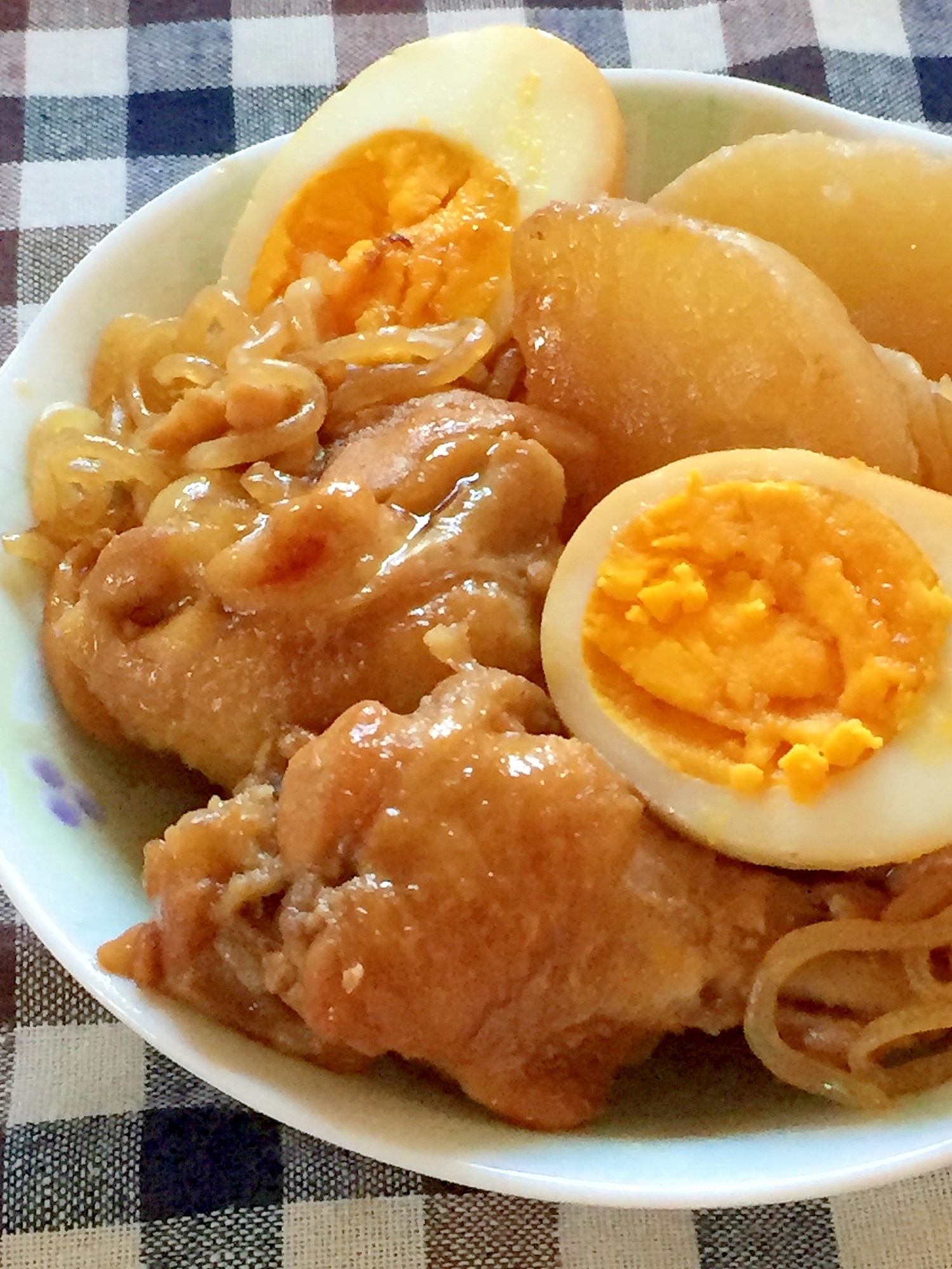 鶏手羽と大根の煮物 エバラ食品 No.472を初めて作りました💓無線LAN連携するのに少々苦戦しましたが、料理の幅を広げたくて登録✨ホットクック部