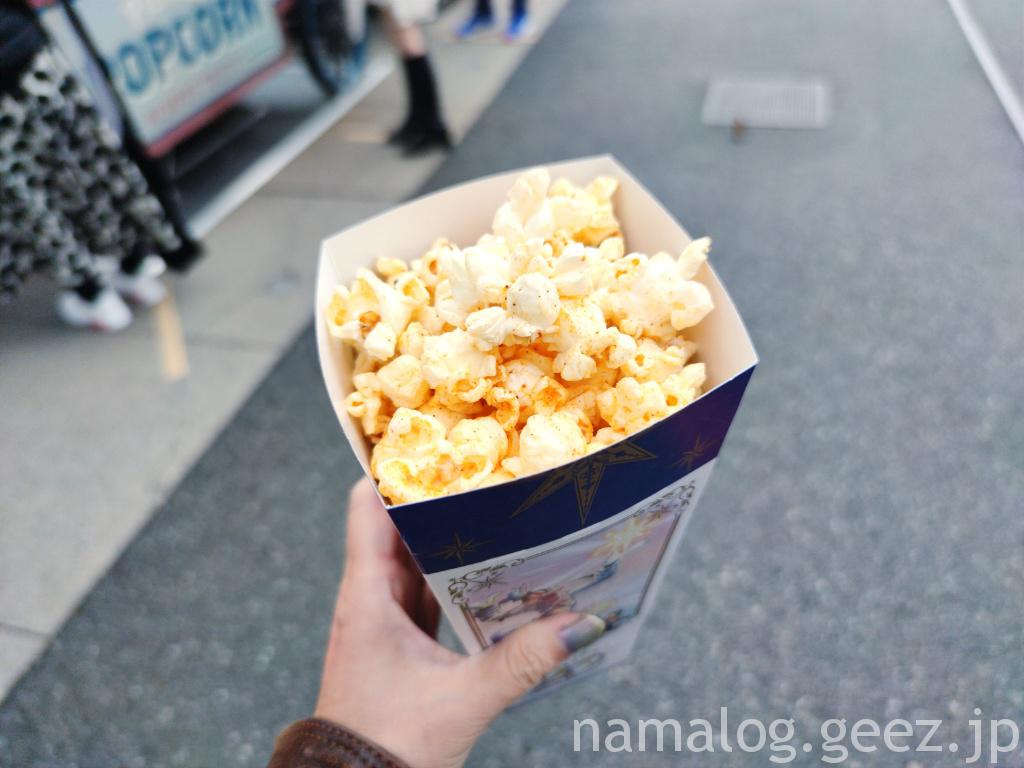 東京ディズニーランドのポップコーン!しょうゆバター味「イメージワークス横」