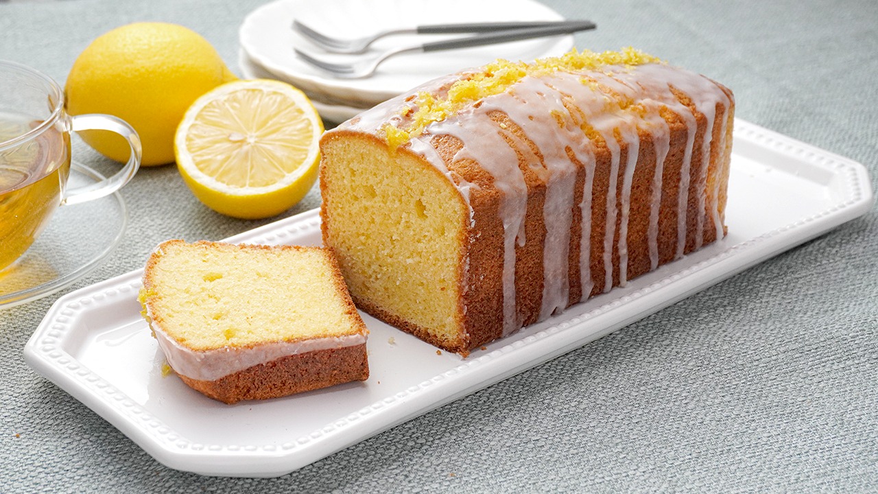 ホットケーキミックスで簡単レモンケーキ