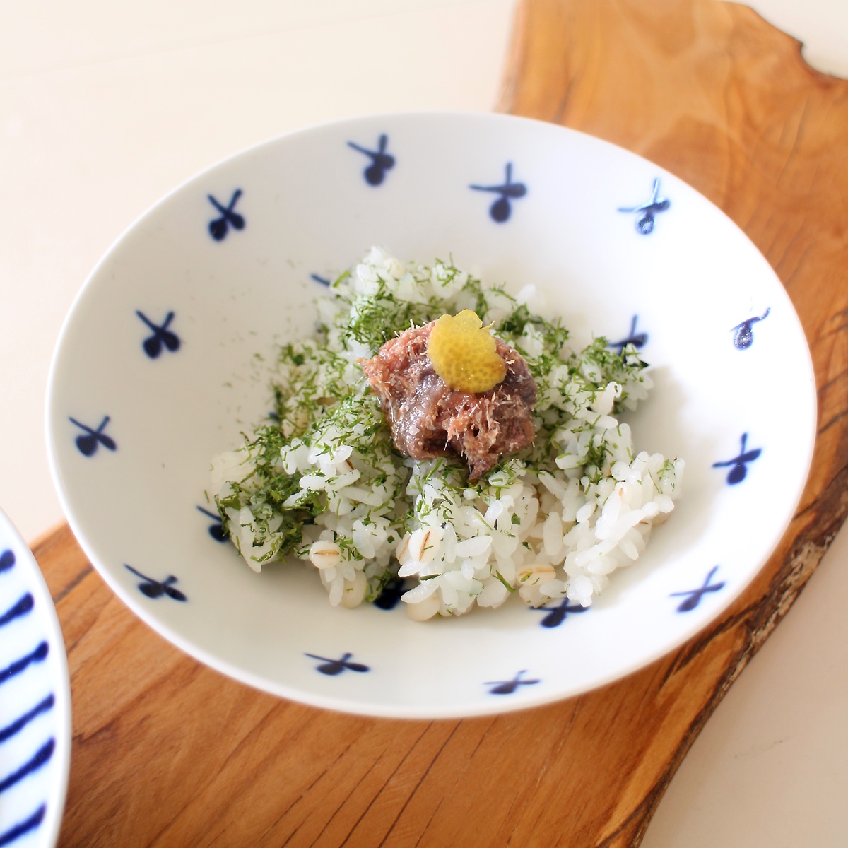 アンチョビのライスサラダ