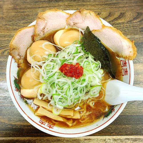 喜多方ラーメン坂内 五反田駅前店 炙り焼豚ご飯セット @五反田スガラの今日の一杯