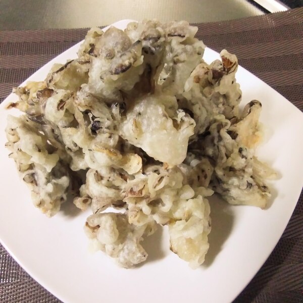 レンコンとエビ・舞茸の天ぷらの作り方！さっくり揚げるコツも