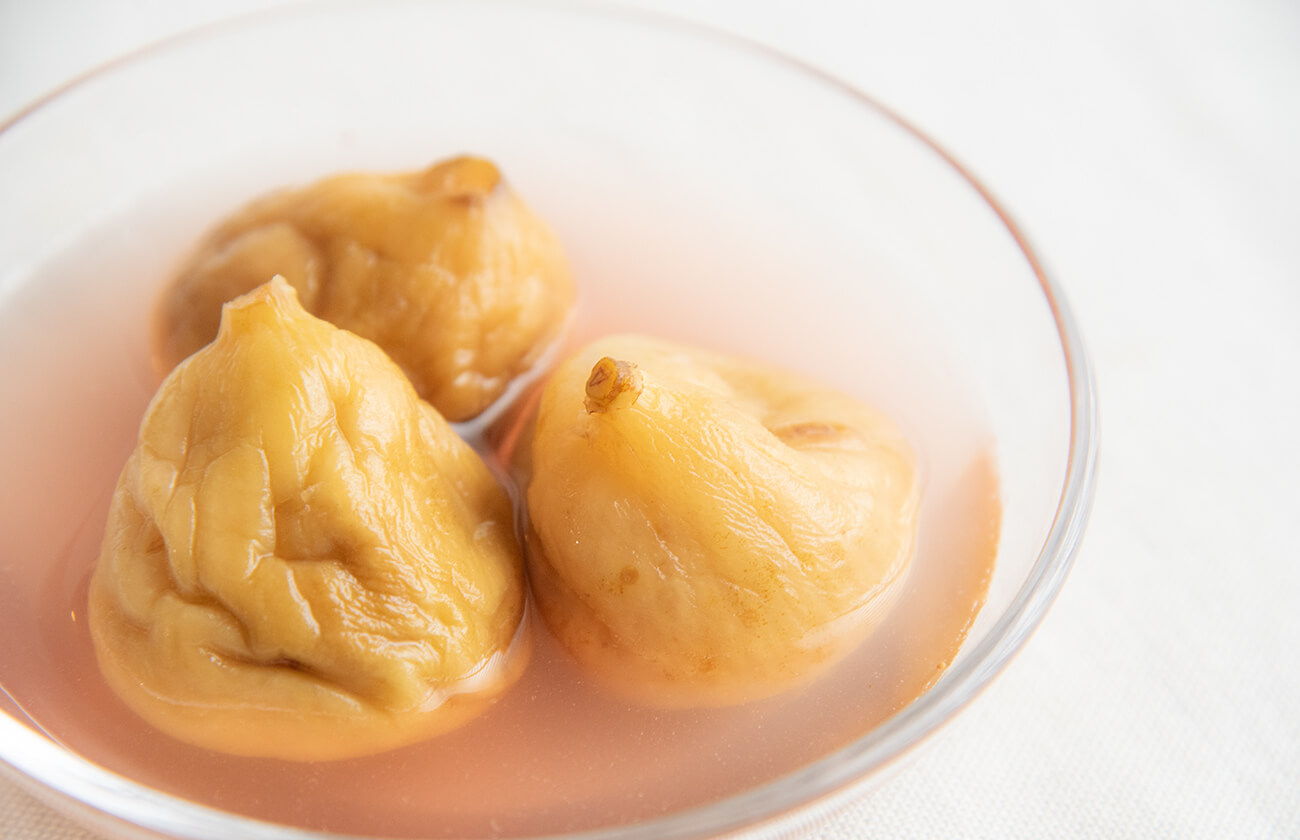 まどか掲載『いちじくのコンポートレシピ』赤ワインと白ワインスタッフブログ静岡の工務店リメックス