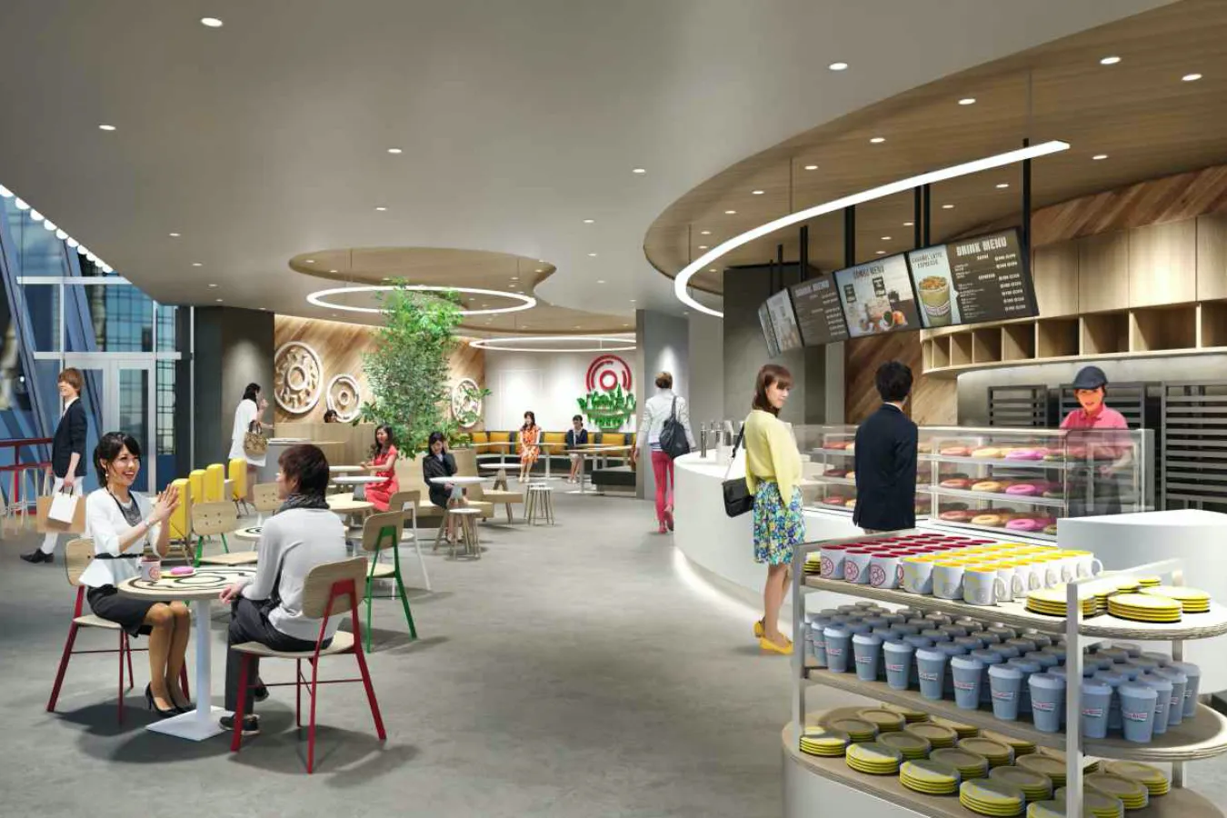 クリスピー・クリーム・ドーナツ」国内最大の旗艦店が東京国際フォーラムにオープン