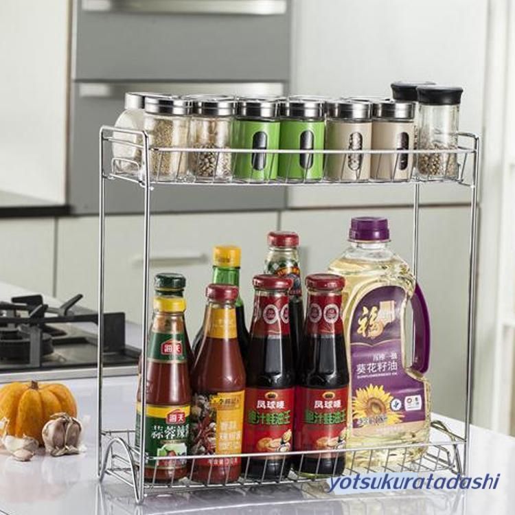 キッチン 収納 即購入OK 調味料 調味料ラック ターンテーブル 回転テーブル スパイスラック 調味料収納トレイ 回転式収納ラック 回転台 化粧品収納卓上収納 浴室 台所 省スペース 滑り止め 組み立て不要 unique291 - メルカリ